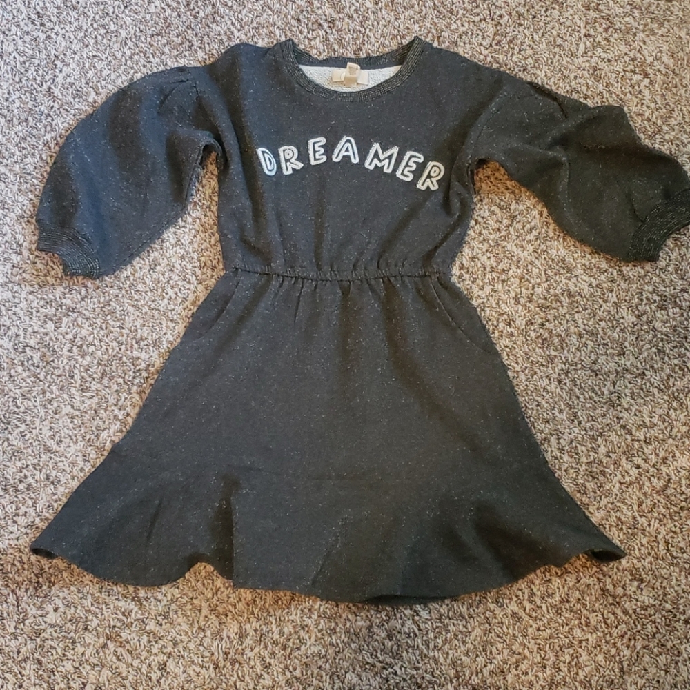 Girl's 3/4 sleeved dress
